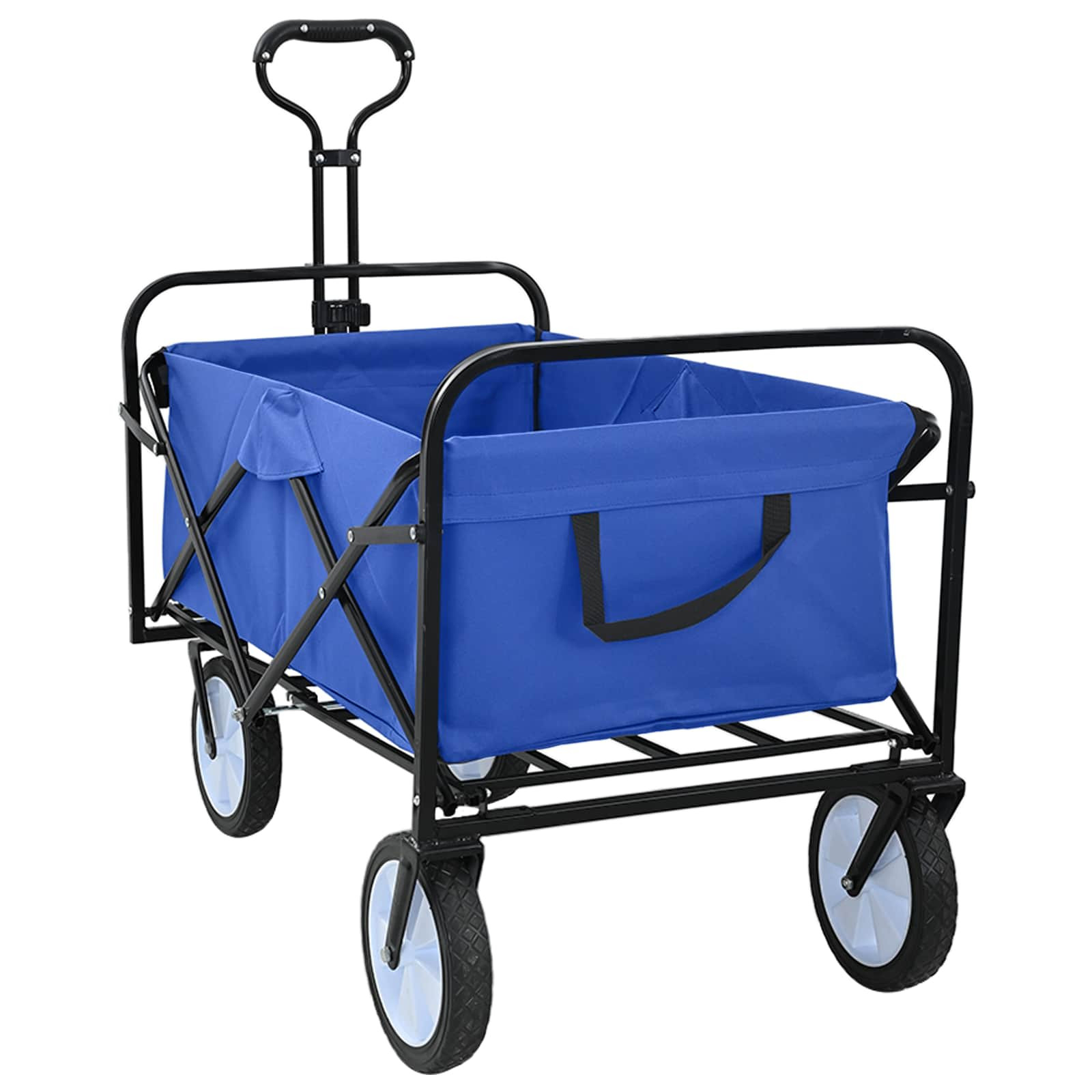 vidaXL Klapp-Handwagen Blau 94 x 53 x 99 cm Oxford-Stoff