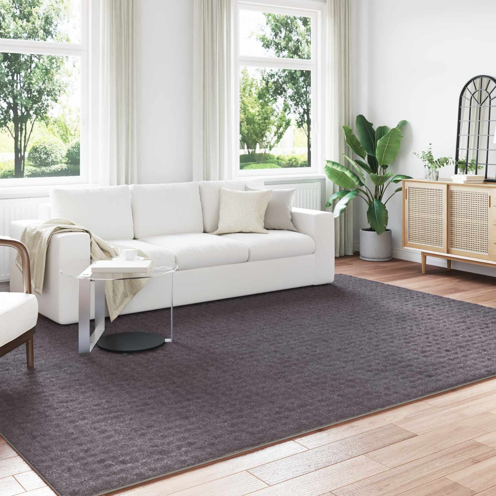 vidaXL Bereichsteppiche SIROLO Anthrazit 340 x 240 cm Polyester