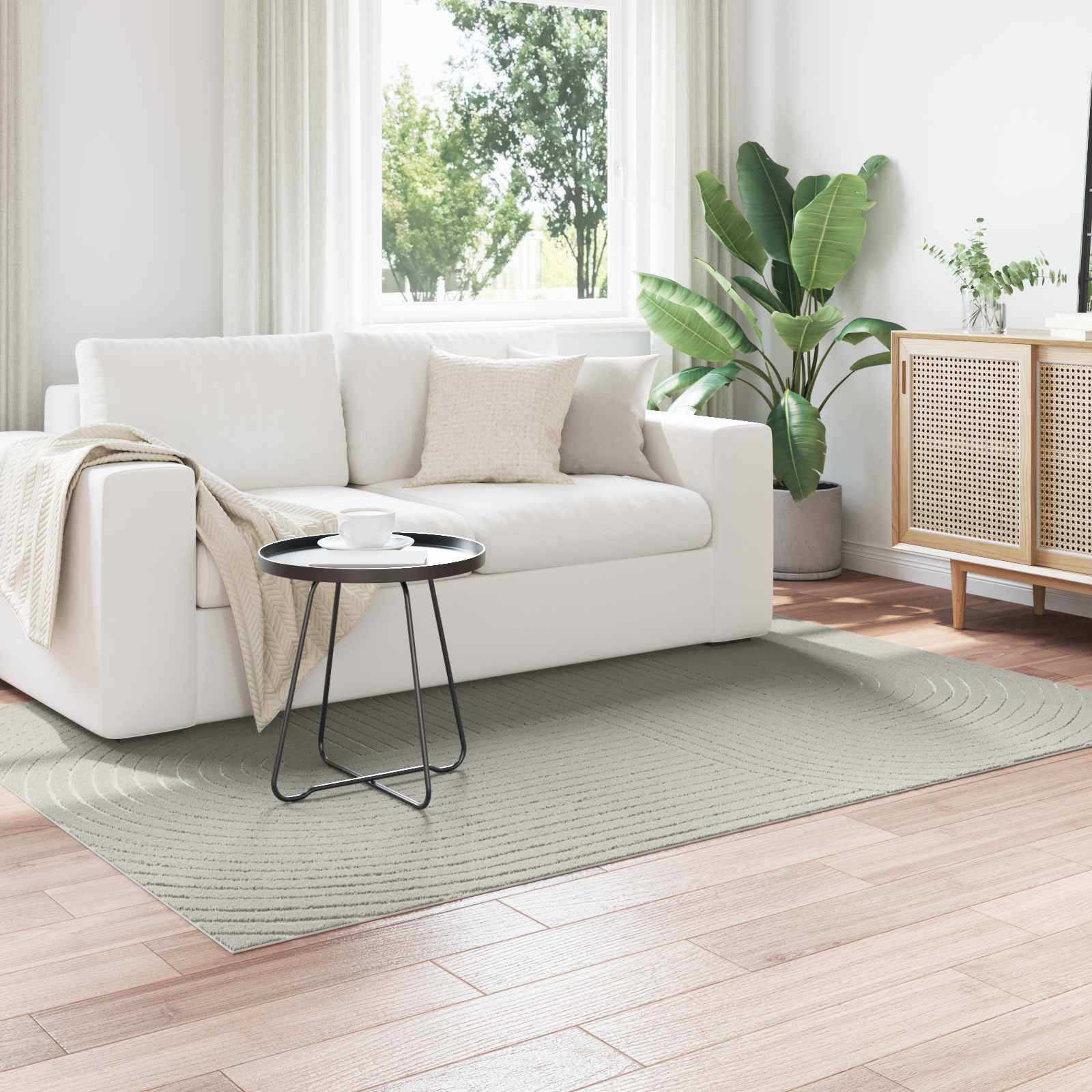 vidaXL Bereichsteppiche PALMERAS Grün 120 x 170 cm Polyester