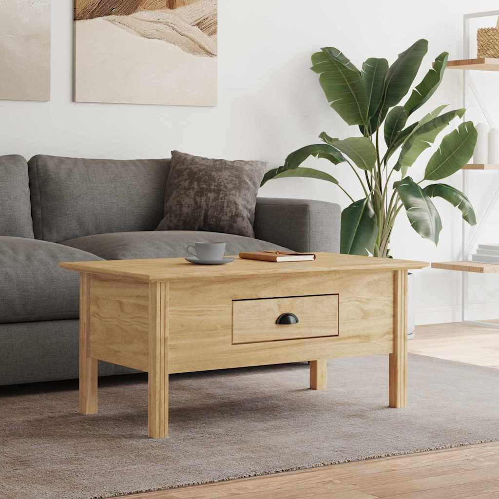 vidaXL Couchtisch BODO Honigbraun 100 x 55 x 45,8 cm Holzwerkstoff
