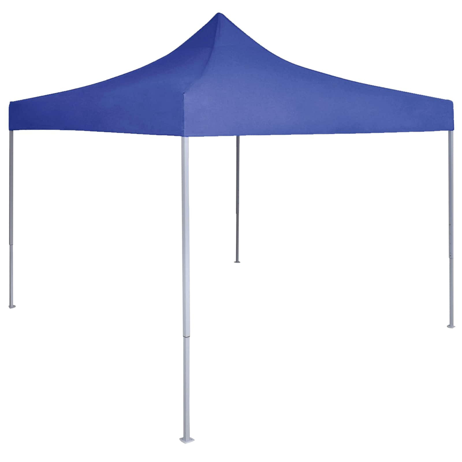 vidaXL Party-Zelt Blau 200 x 200 x 315 cm Oxford-Stoff