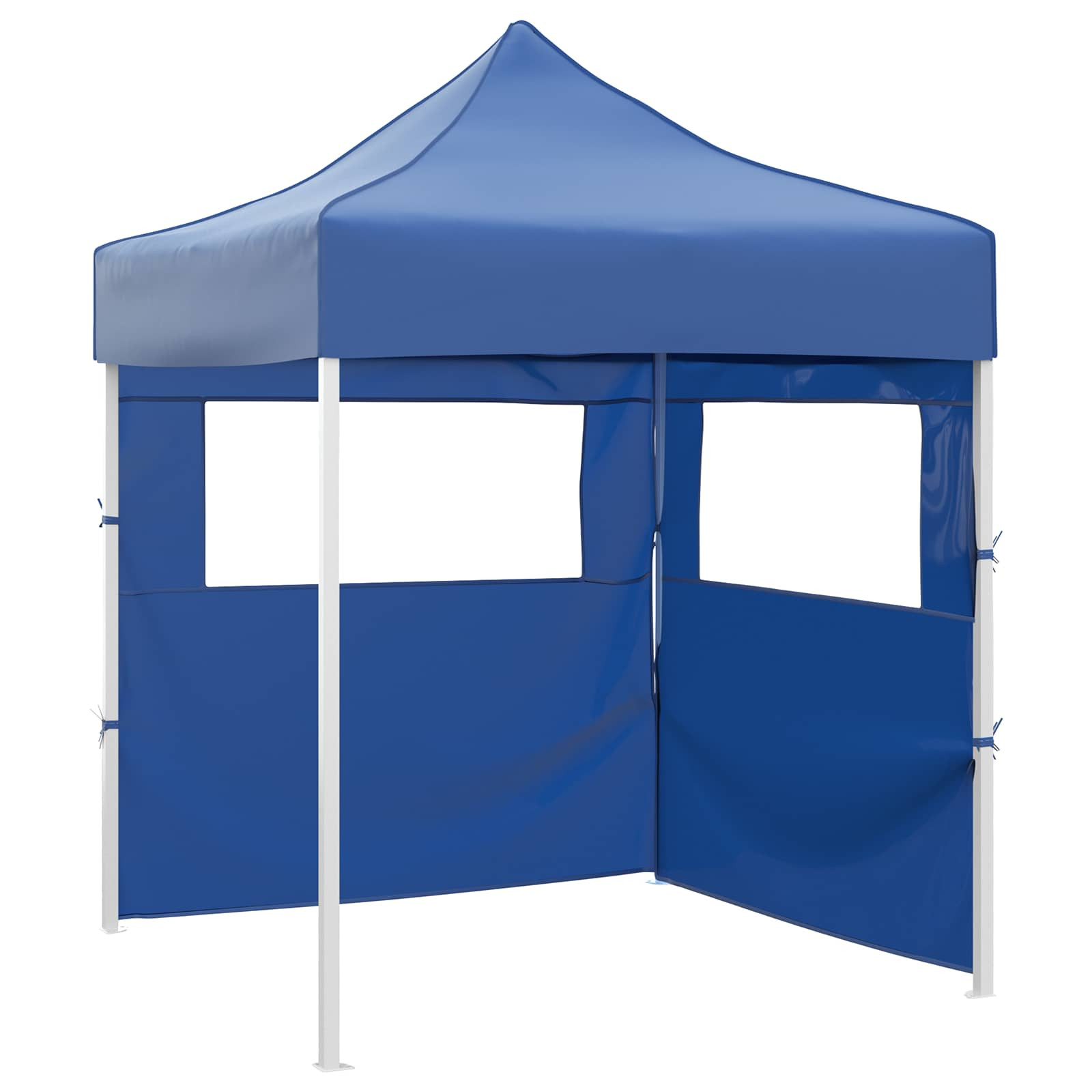 vidaXL Party-Zelt Blau 200 x 200 x 315 cm Oxford-Stoff