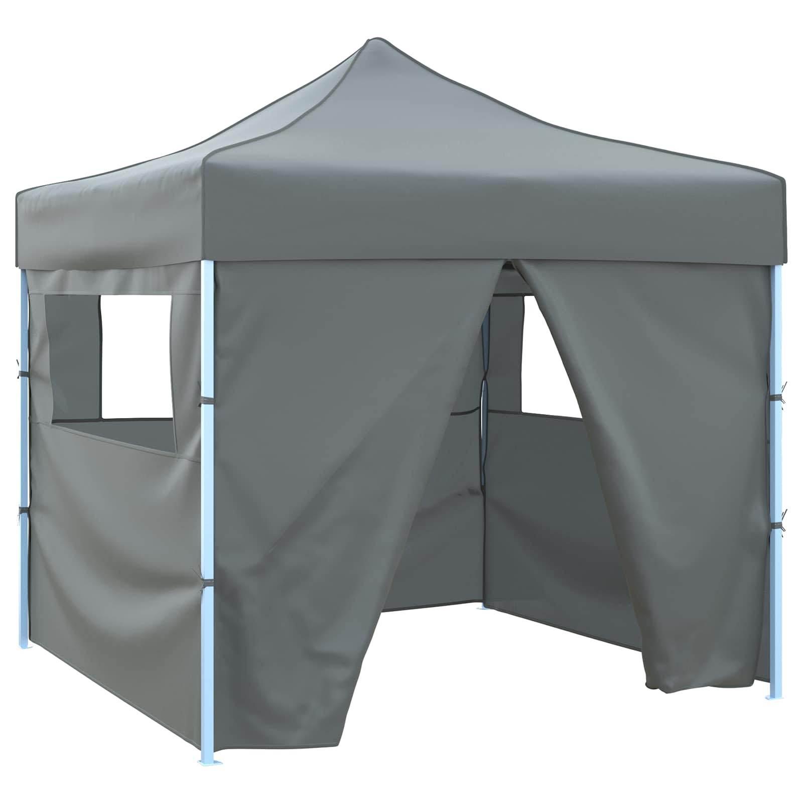 vidaXL Party-Zelt Anthrazit 291 x 291 x 315 cm Oxford-Stoff