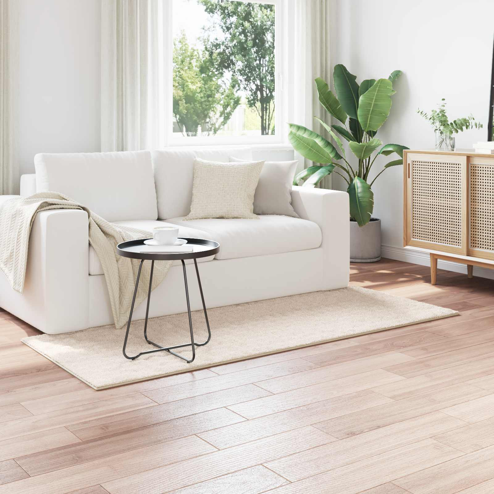 vidaXL Bereichsteppiche Rechtwinklig SIROLO Beige 200 x 80 cm