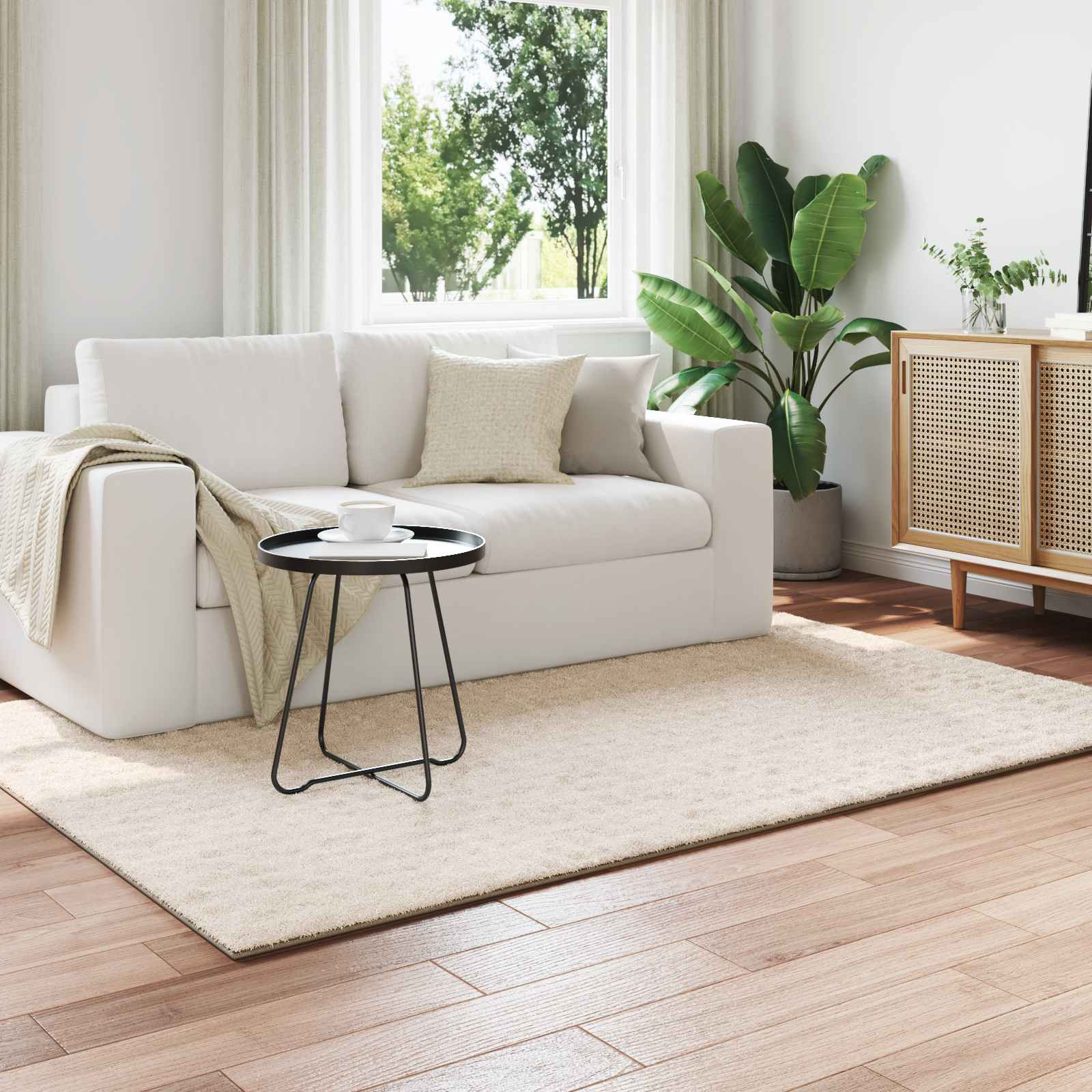 vidaXL Bereichsteppiche SIROLO Beige 200 x 140 cm Polyester