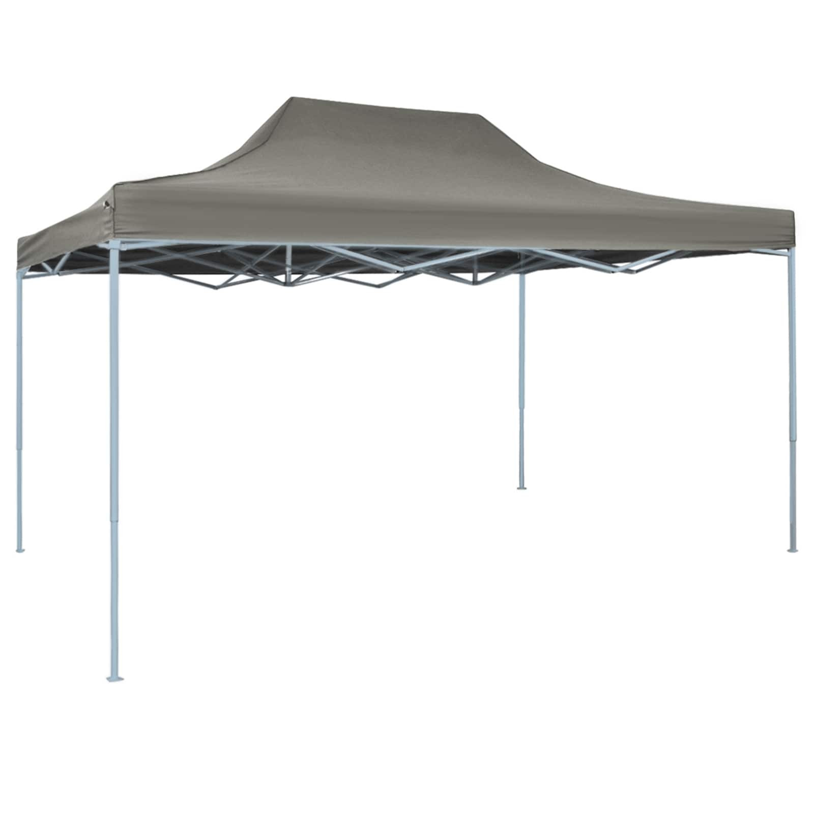 vidaXL Party-Zelt Anthrazit 291 x 431 x 315 cm Oxford-Stoff