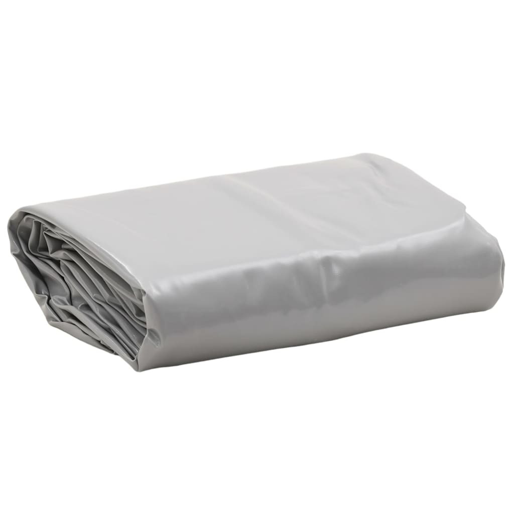 vidaXL Abdeckplane Grau 2,5x4,5 m 650 g/m²