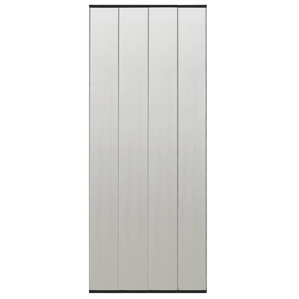 vidaXL Insektenschutz für Türen Schwarz 100x220 cm Polyester