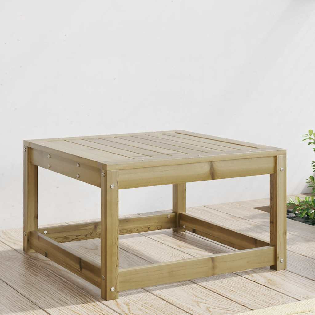 vidaXL Gartenhocker Kiefernholz Imprägniert