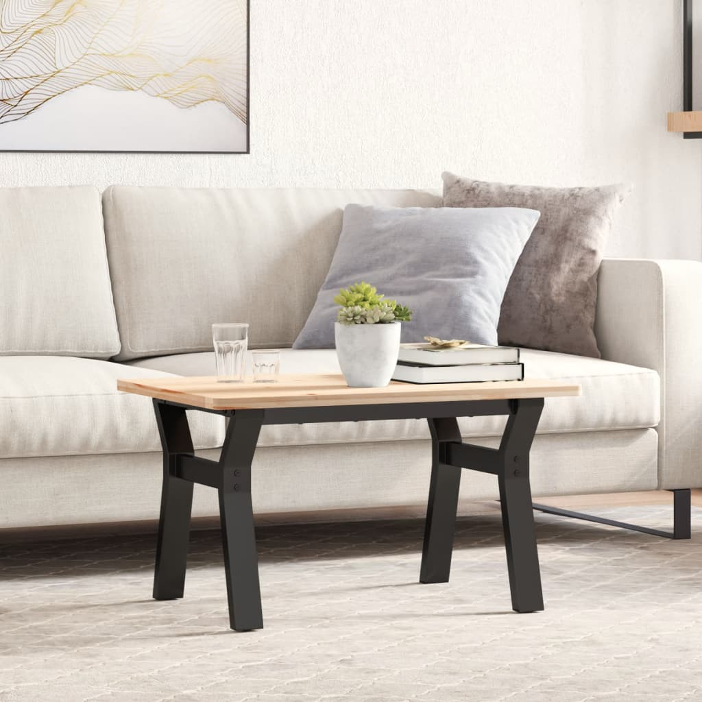vidaXL Couchtisch-Gestell in Y-Form 60x40x38 cm Stahl