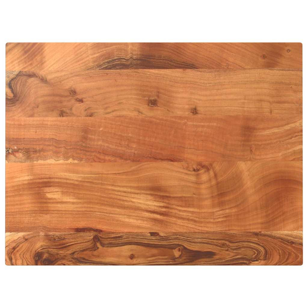 vidaXL Tischplatte 80x60x3,8 cm Rechteckig Massivholz Akazie