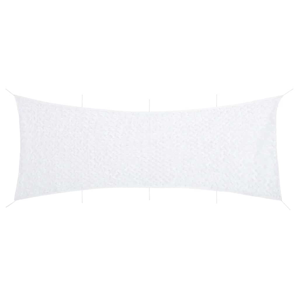 vidaXL Tarnnetz mit Aufbewahrungstasche 833x297 cm Weiß