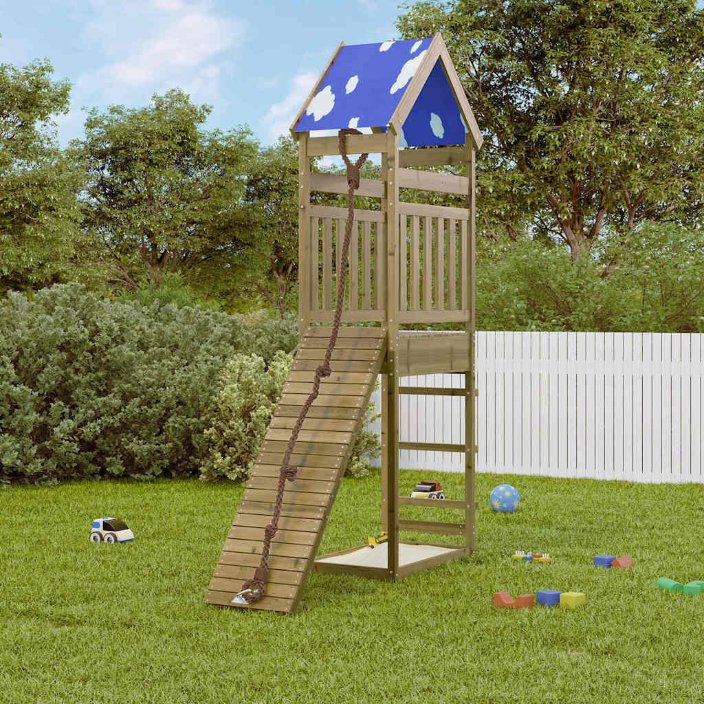 vidaXL Spielturm Imprägniertes Kiefernholz