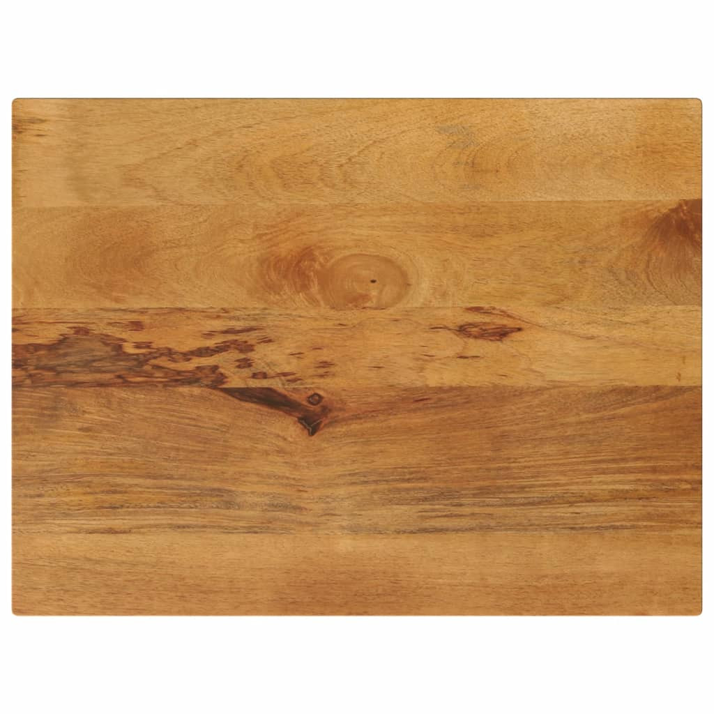 vidaXL Tischplatte 70x50x2,5 cm Rechteckig Massivholz Mango