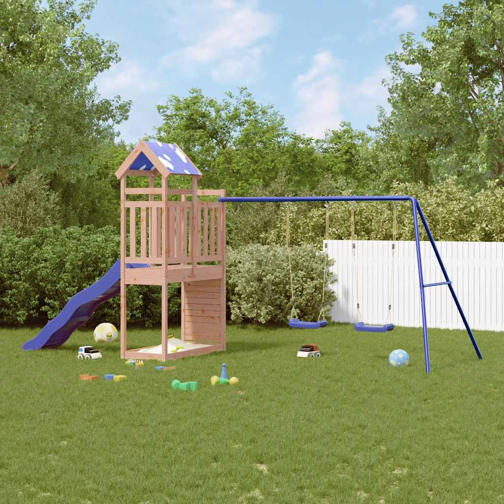 vidaXL Spielturm Massivholz Douglasie