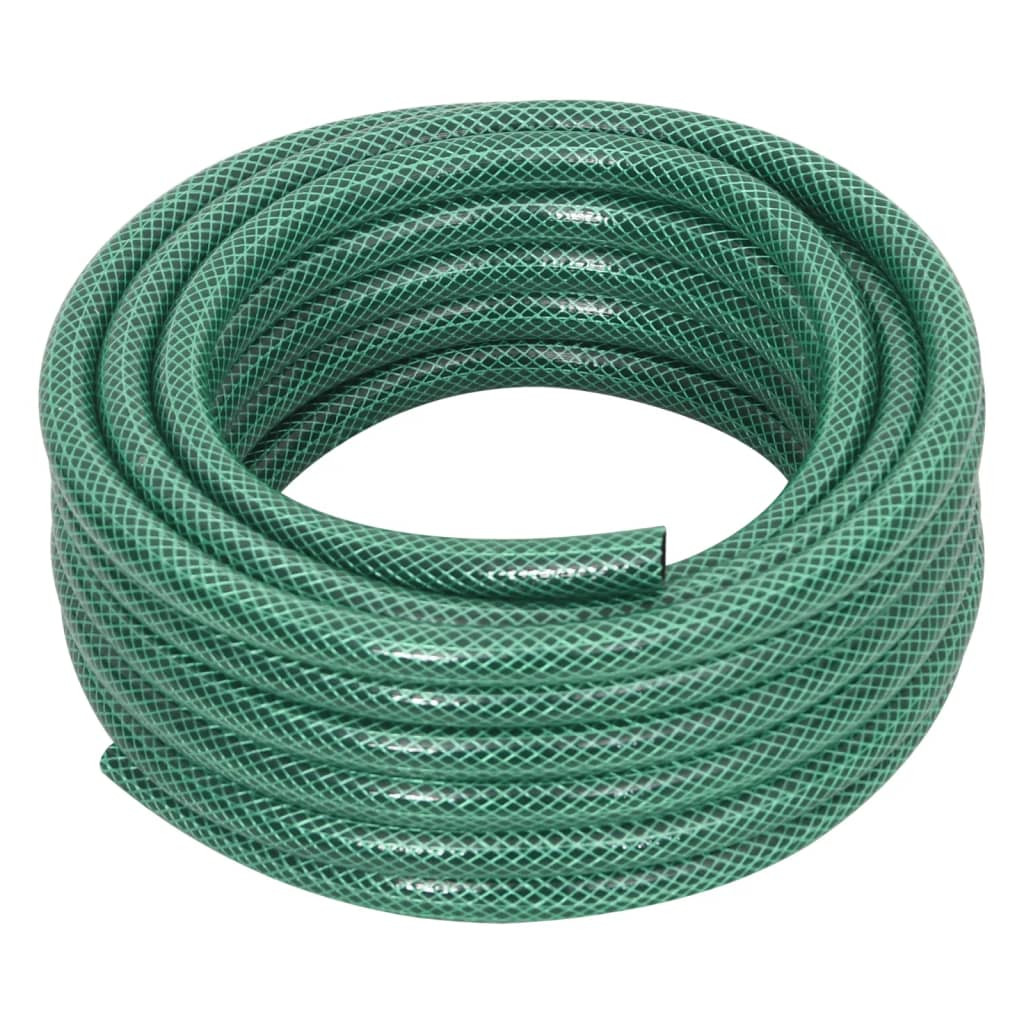 vidaXL Gartenschlauch Grün 0,5" 30 m PVC