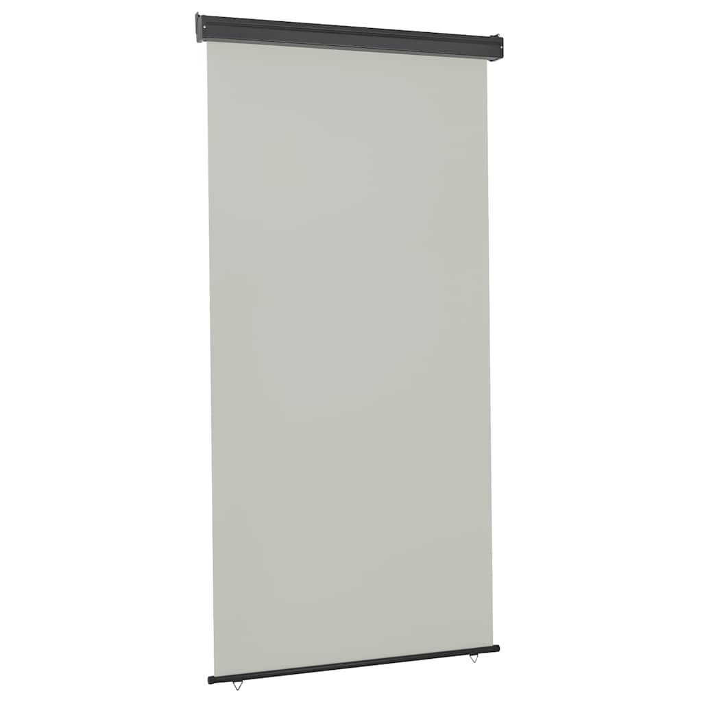 vidaXL Balkon-Seitenmarkise 125x250 cm Grau