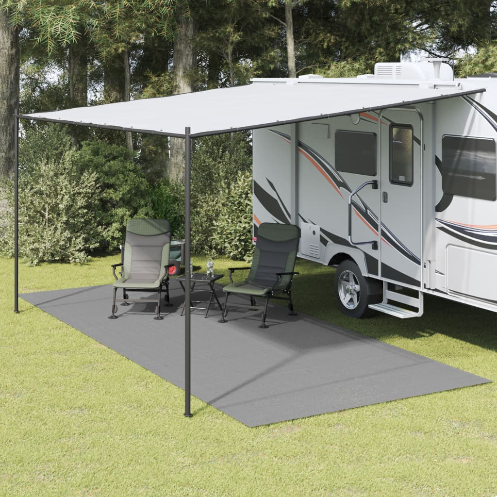 vidaXL Zeltteppich Anthrazit 6x2,5 m