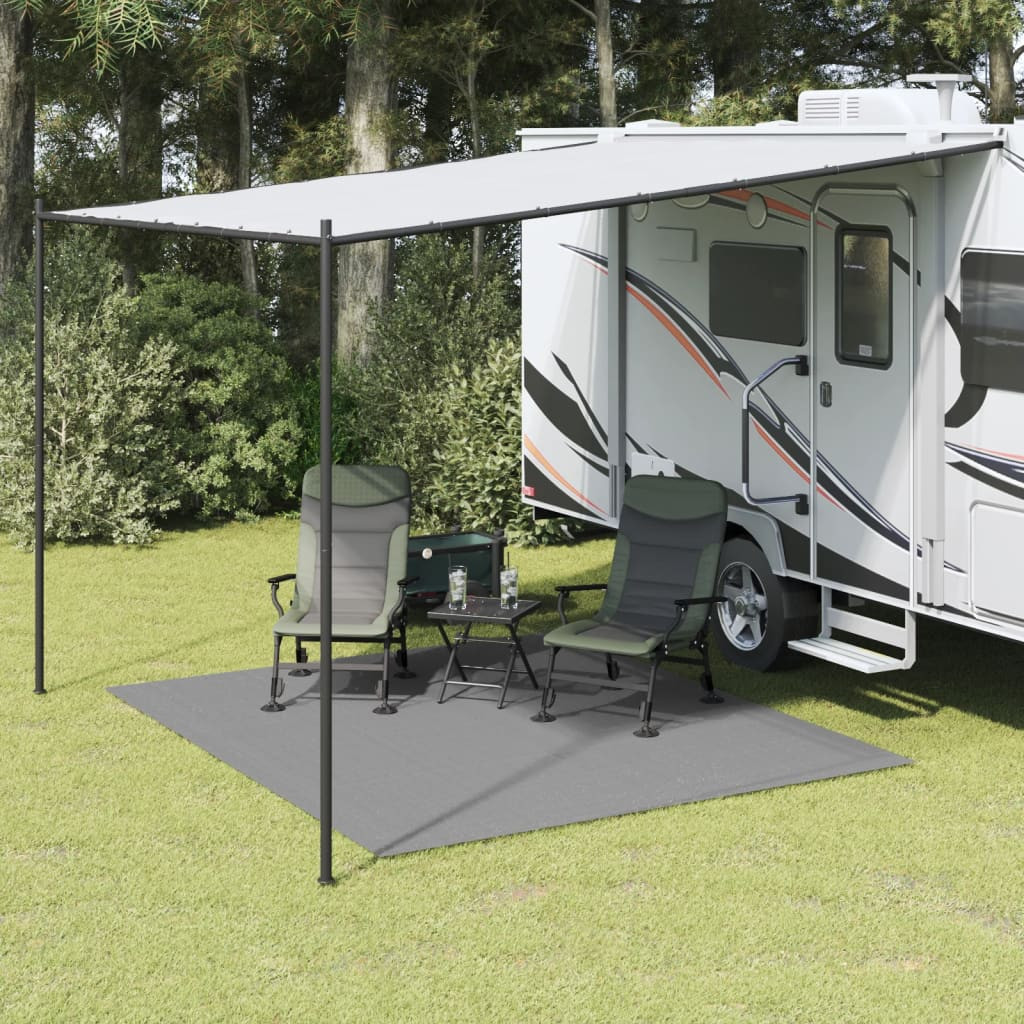 vidaXL Zeltteppich Anthrazit 3x2,5 m