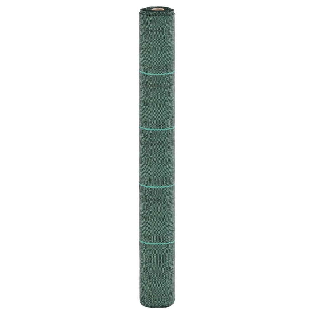 vidaXL Unkrautvlies Grün 1x5 m PP