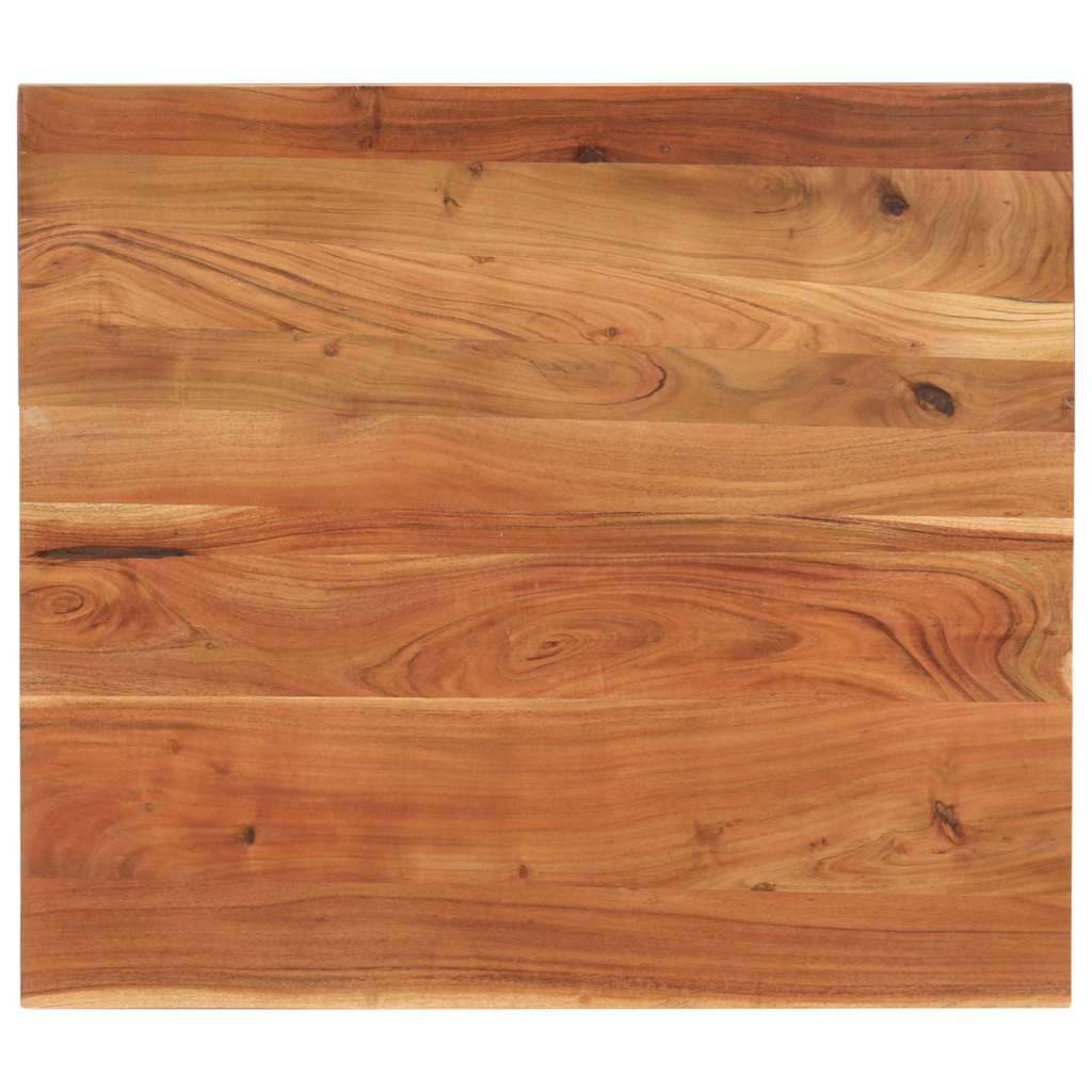 vidaXL Tischplatte 90x80x2,5 cm Rechteckig Massivholz Akazie