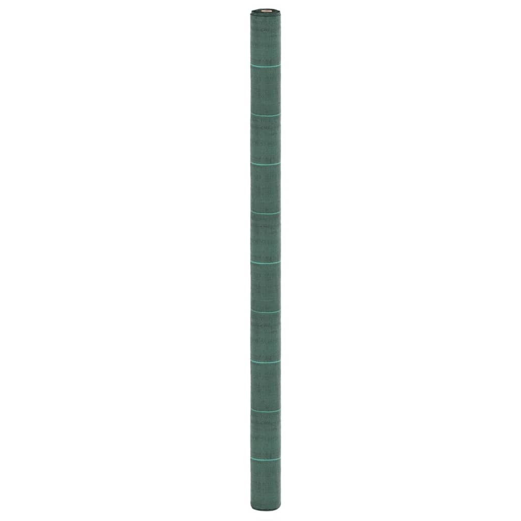 vidaXL Unkrautvlies Grün 2x5 m PP