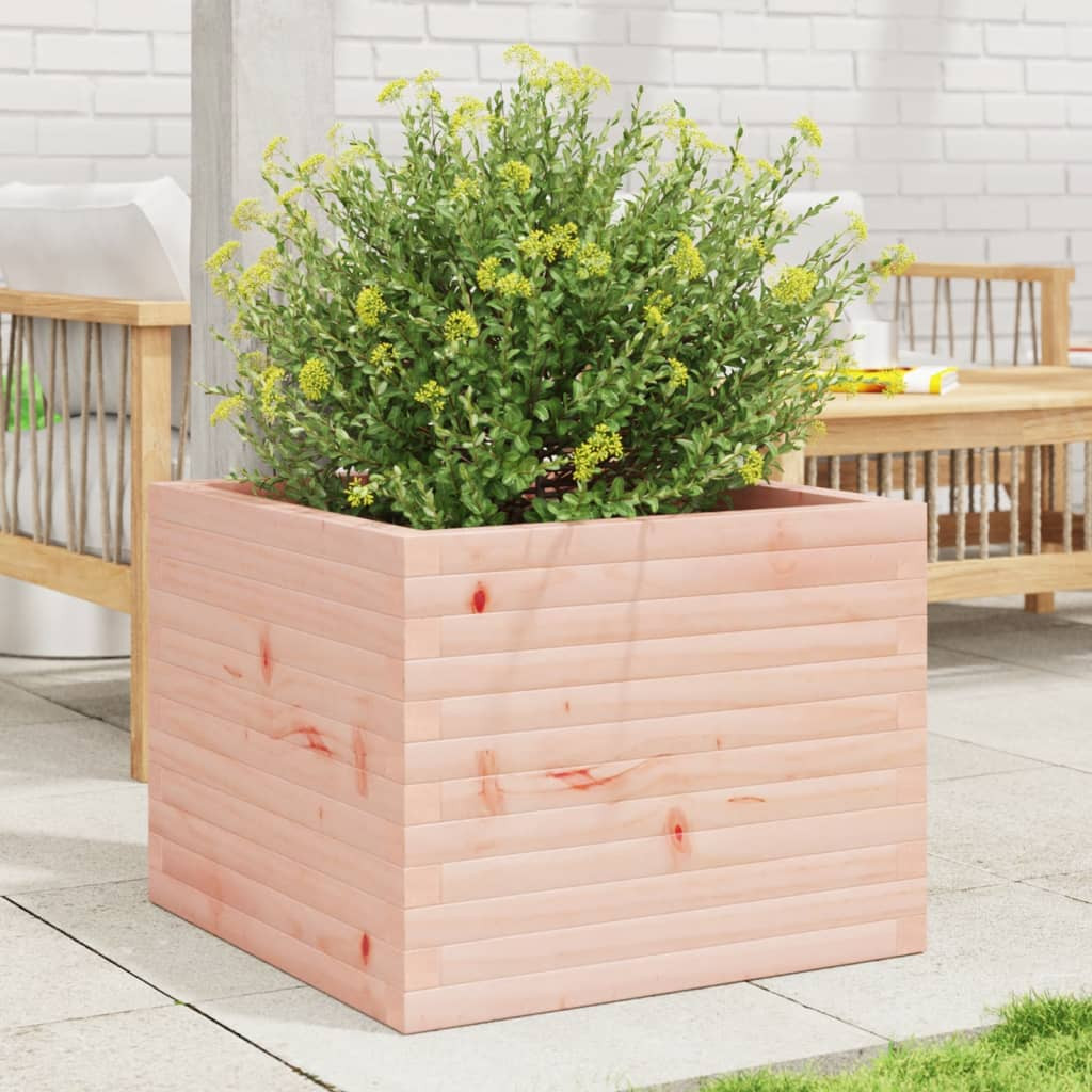 vidaXL Pflanzkübel 60x60x46 cm Massivholz Douglasie