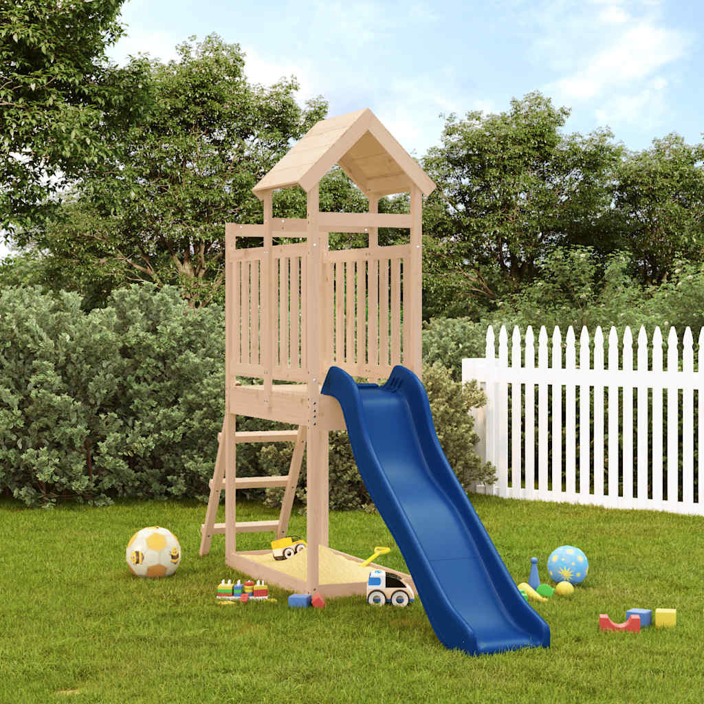 vidaXL Spielturm Massivholz Kiefer