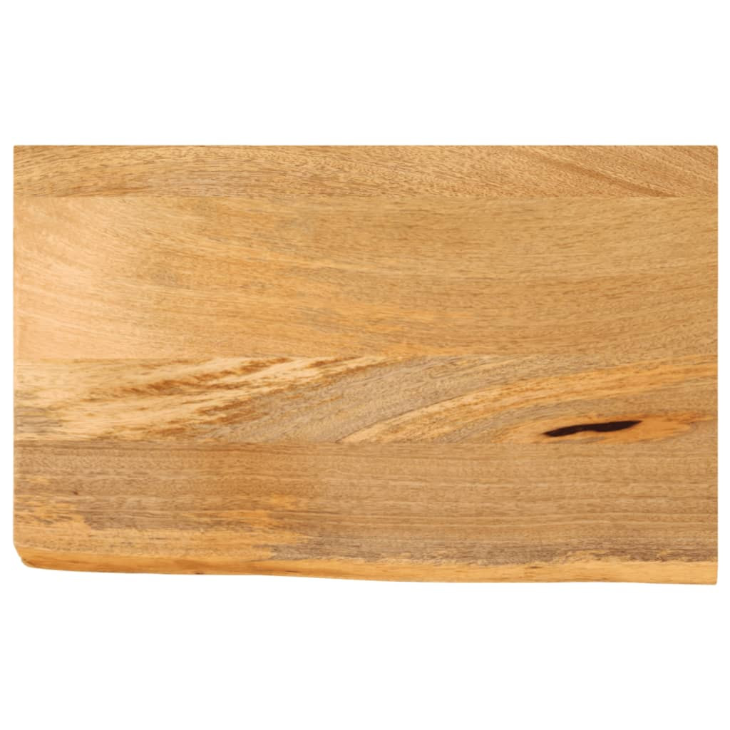 vidaXL Tischplatte mit Baumkante 60x30x2,5 cm Massivholz Mango