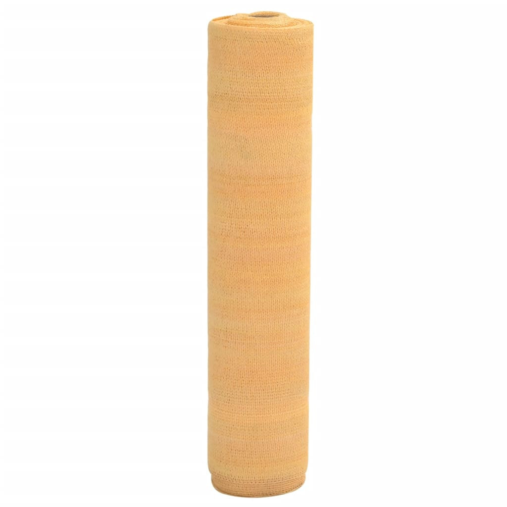 vidaXL Zaunblende Sandfarbe 1x25 m HDPE 75 g/m²