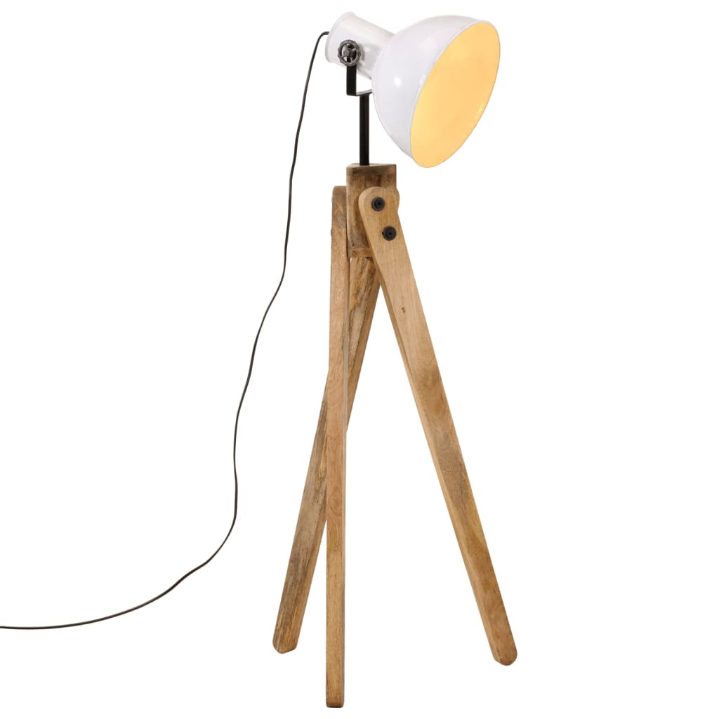 vidaXL Stehleuchte 25 W Weiß 45x45x120 cm E27