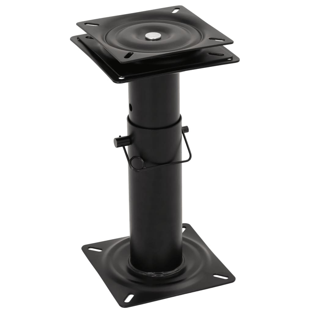 vidaXL Bootssitz-Podest 360° Drehbar Verstellbar Stahl