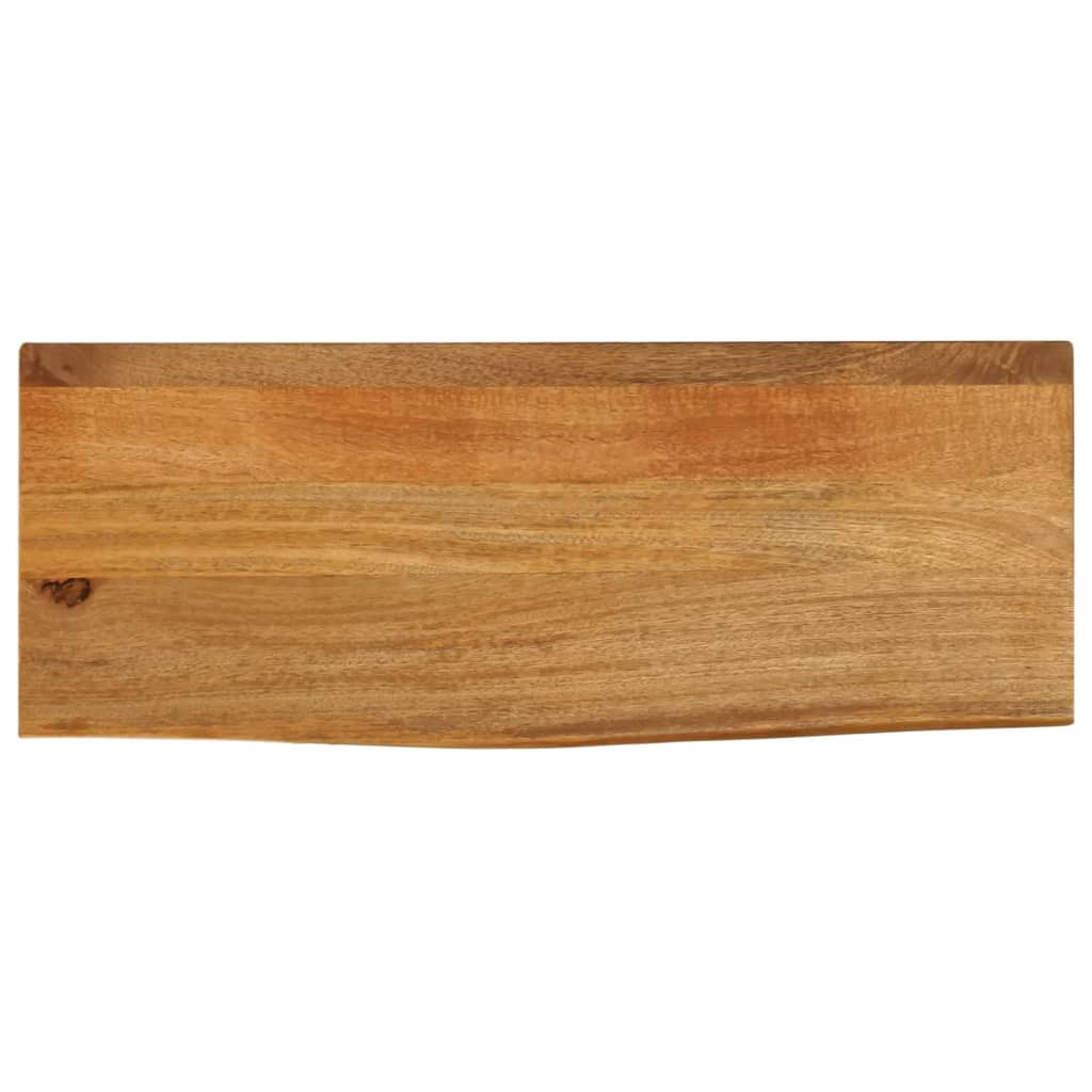 vidaXL Tischplatte mit Baumkante 70x20x2,5 cm Massivholz Mango