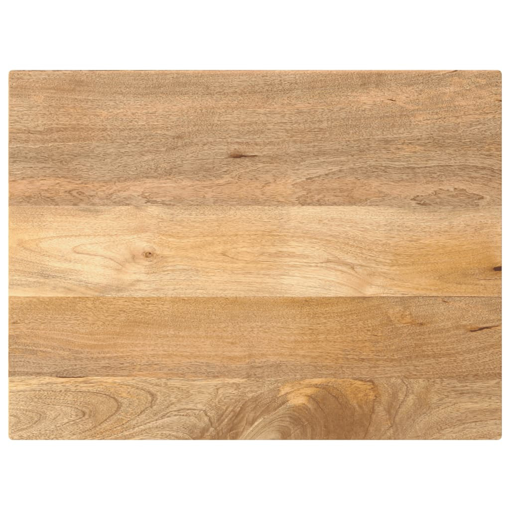 vidaXL Tischplatte 90x70x3,8 cm Rechteckig Massivholz Mango
