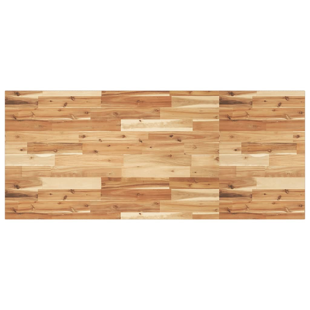 vidaXL Waschtischplatte Ölbeschichtung 140x60x2 cm Massivholz Akazie