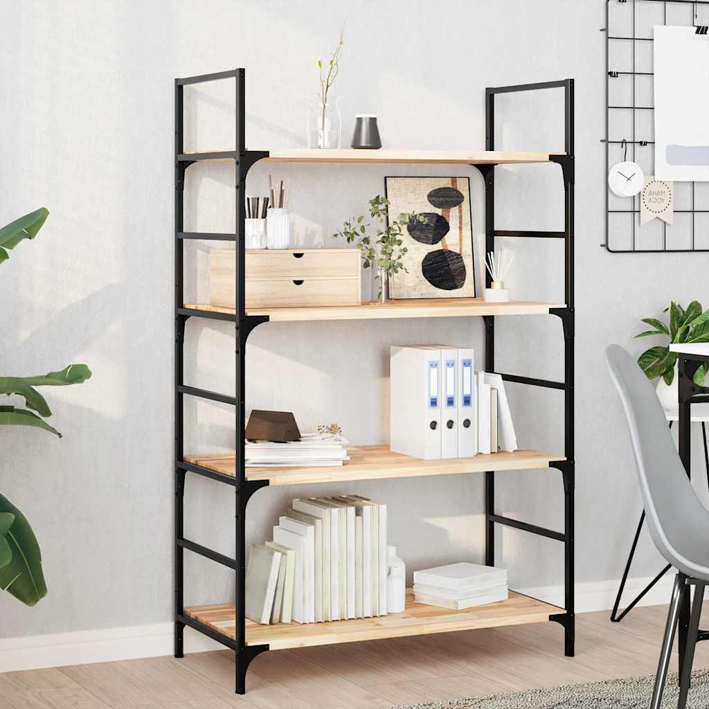 vidaXL Schweberegale 2 Stk. 80x40x2 cm Massivholz Akazie Unbehandelt