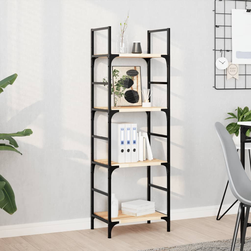 vidaXL Schweberegale 2 Stk. 60x30x2 cm Massivholz Akazie Unbehandelt
