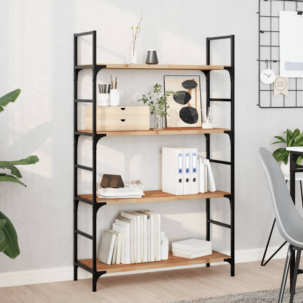 vidaXL Schweberegale 2 Stk. 100x30x2 cm Massivholz Akazie Ölbehandelt