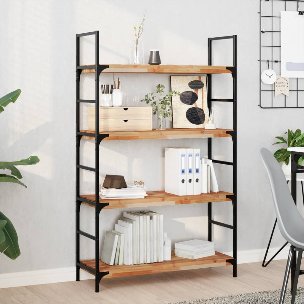 vidaXL Schweberegal 80x30x4 cm Massivholz Akazie Ölbehandelt