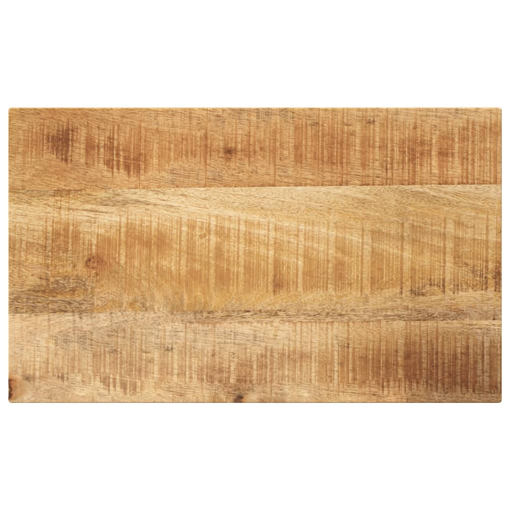 vidaXL Tischplatte 60x30x2,5 cm Rechteckig Raues Massivholz Mango