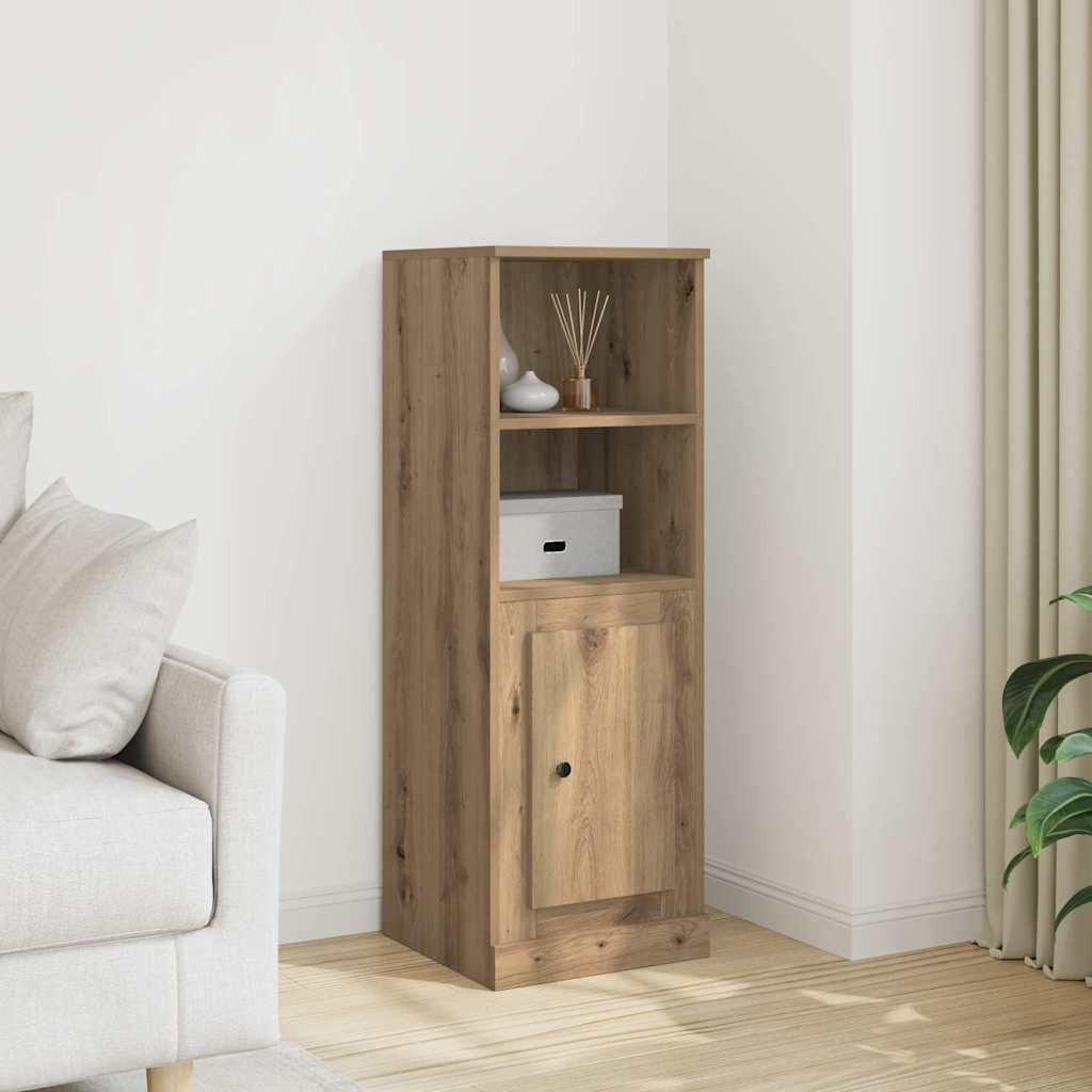 vidaXL Highboard Artisan-Eiche 36x35,5x103,5 cm Holzwerkstoff