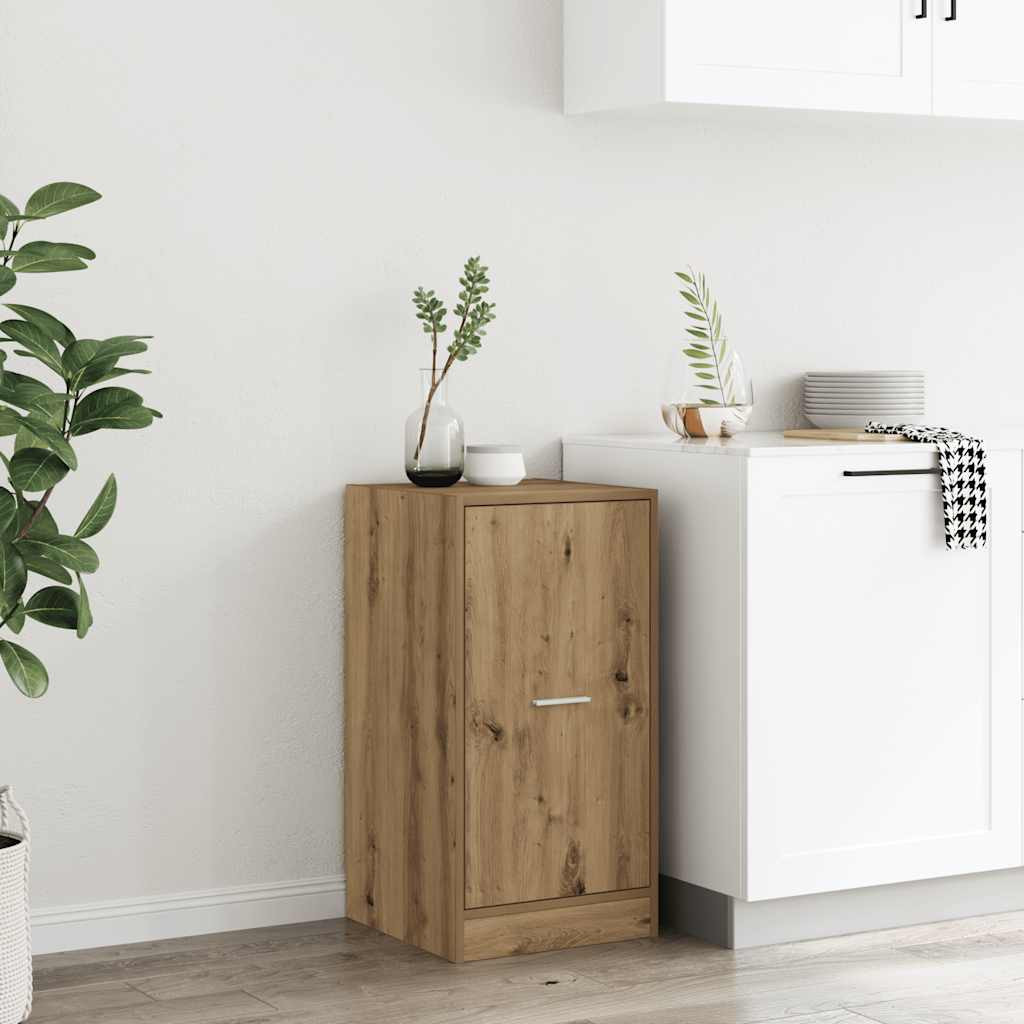 vidaXL Apothekerschrank Artisan-Eiche 40x41x77,5 cm Holzwerkstoff