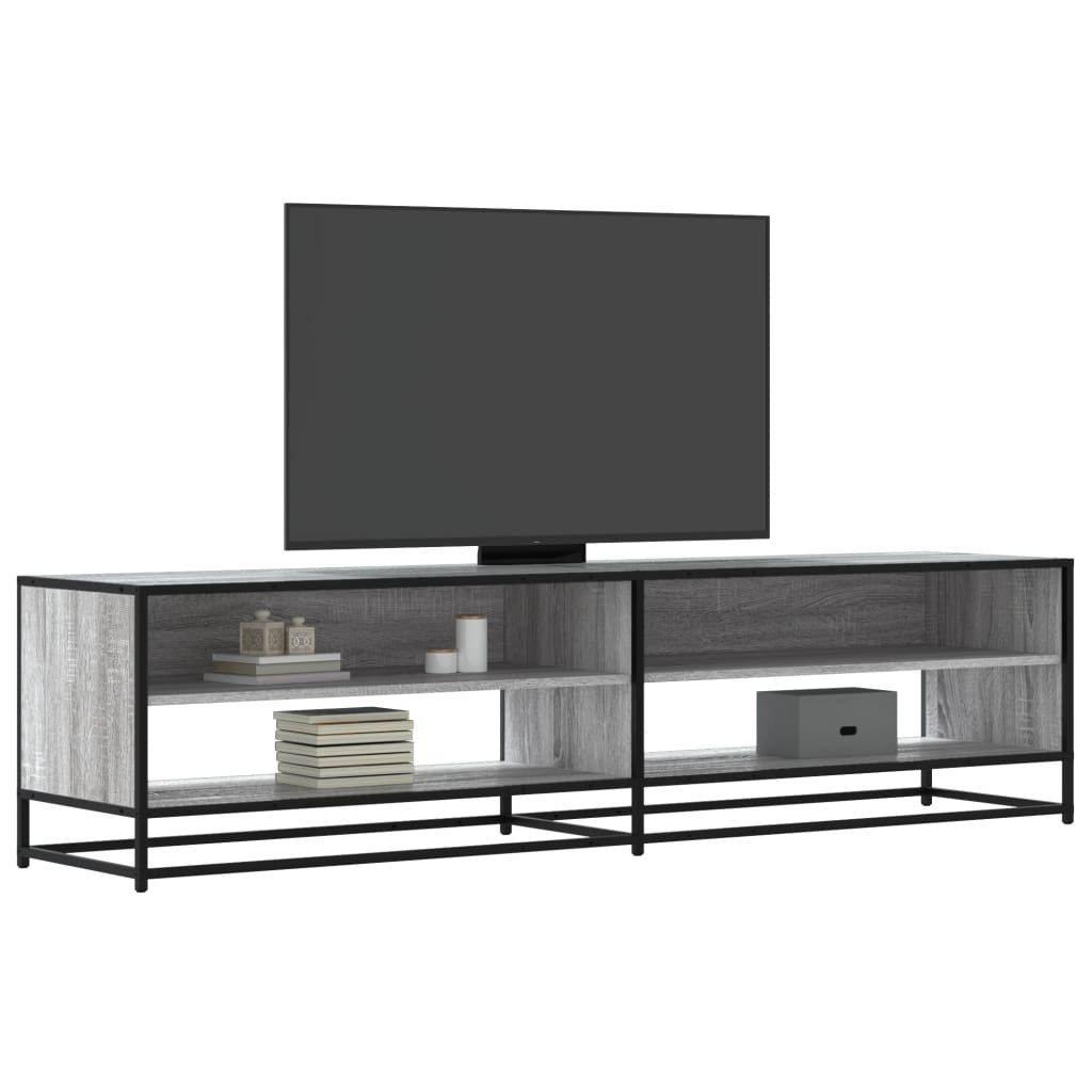 vidaXL TV-Schrank Grau Sonoma 180,5x40x46 cm Holzwerkstoff