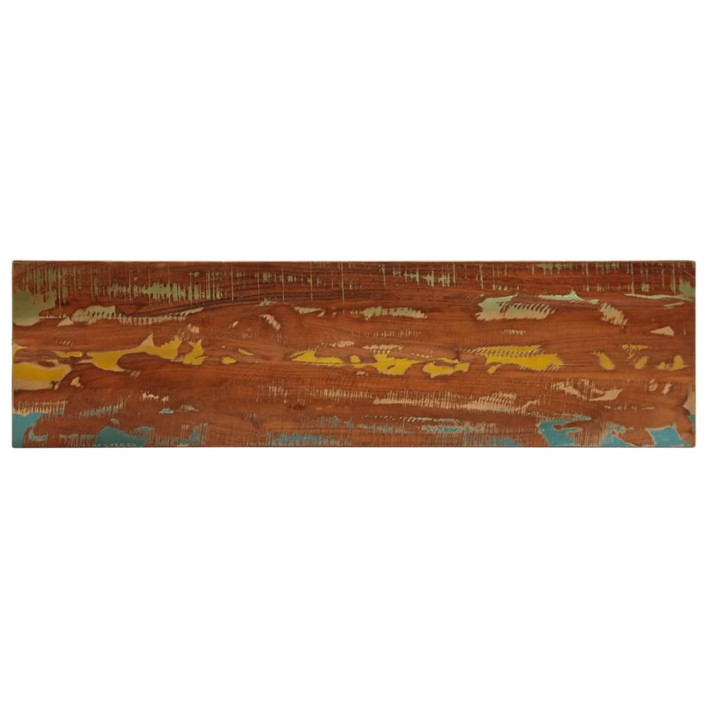 vidaXL Tischplatte 100x40x2,5 cm Rechteckig Altholz Massiv