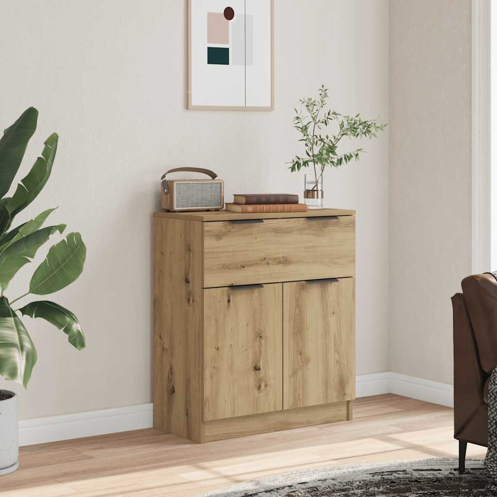 vidaXL Sideboard Artisan-Eiche 60x30x70 cm Holzwerkstoff