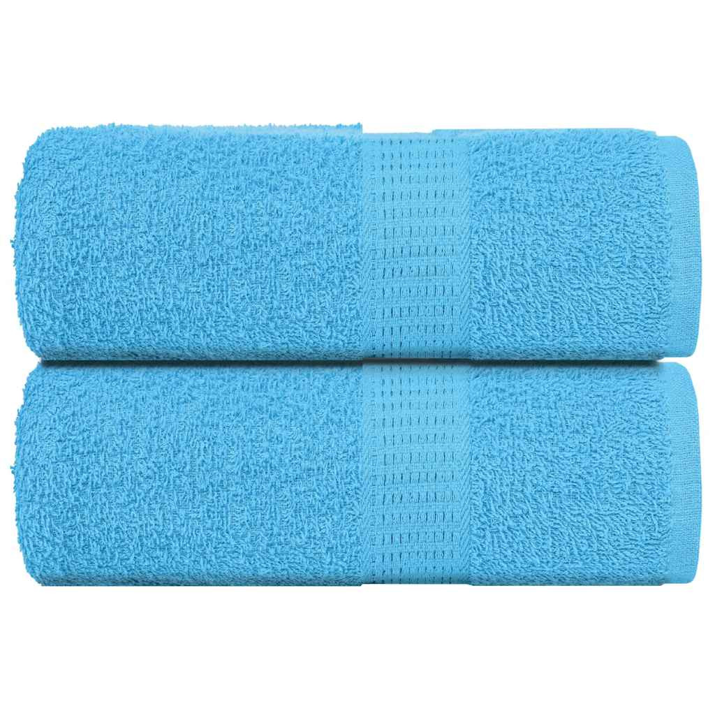 vidaXL Waschtücher FROGN 2 Stk. Türkis 30x30 cm 360 g/m²