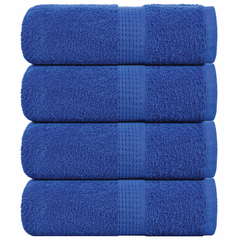 vidaXL Gästetücher FROGN 4 Stk. Blau 30x50 cm 360 g/m²