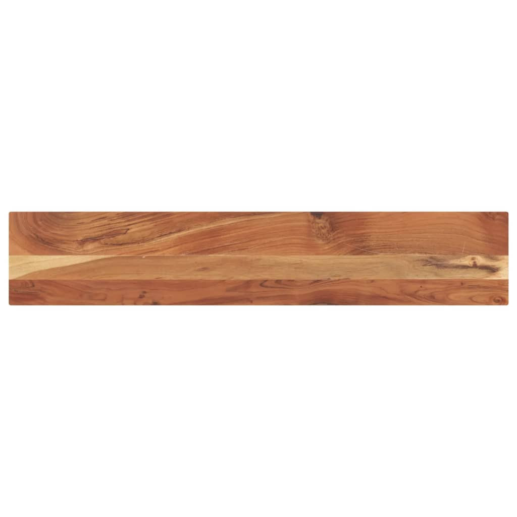 vidaXL Tischplatte 140x40x2,5 cm Rechteckig Massivholz Akazie