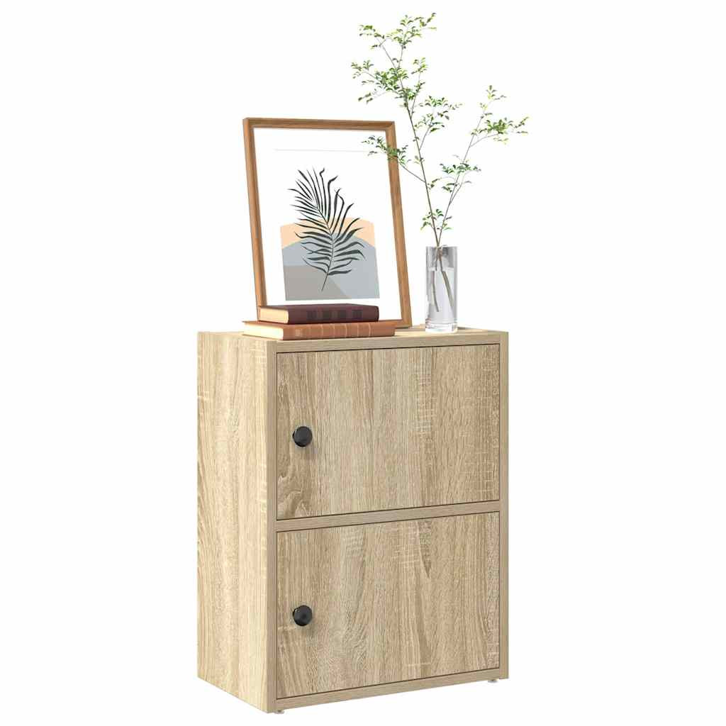 vidaXL Bücherregal Sonoma-Eiche 40x24x52 cm Holzwerkstoff