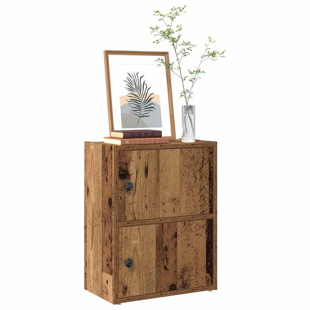 vidaXL Bücherregal Altholz-Optik 40x24x52 cm Holzwerkstoff